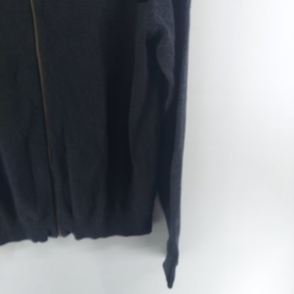 calvin klein Full Zip Knit Sweater size large - Picture 2 of 11